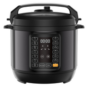 Six-quart black electric pressure cooker – original CJ supplier gallery image 1