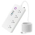 Zigbee Smart Power Strip – 4 Smart Outlets + USB-C | Alexa & Google Home